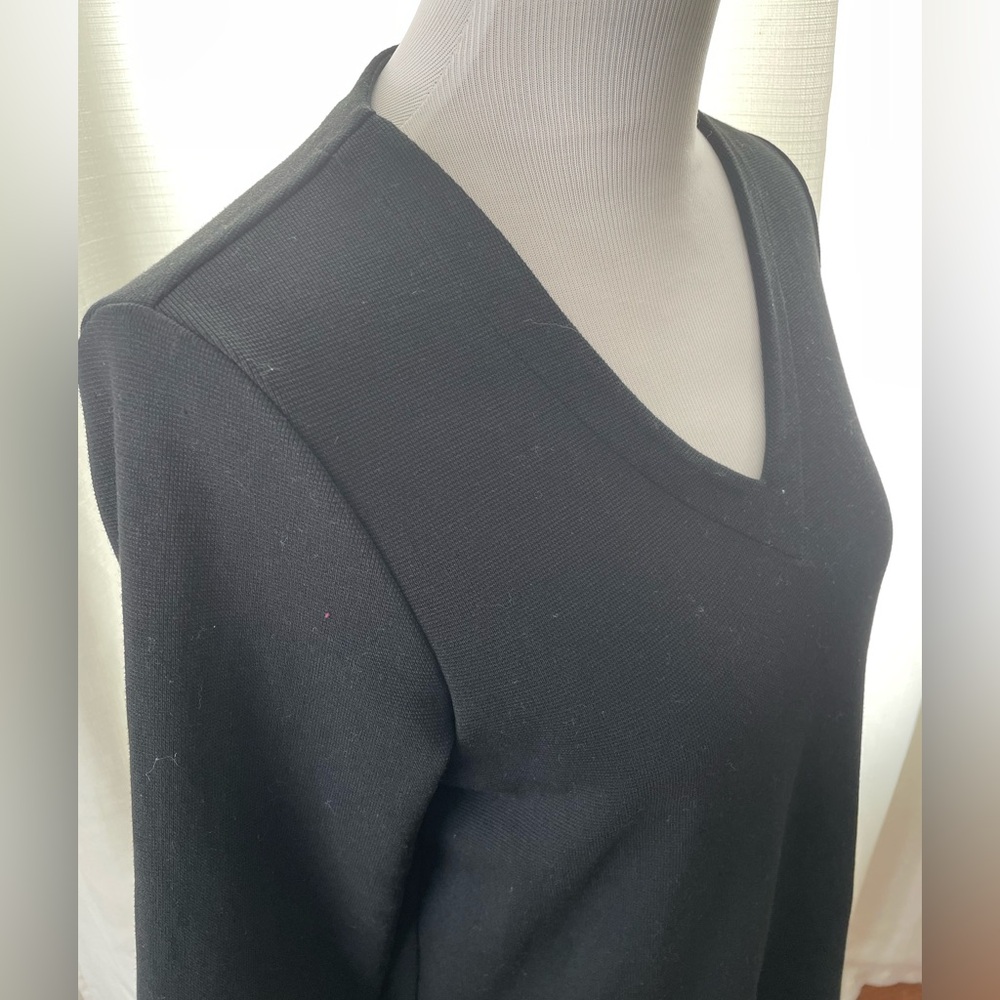 Black 3/4 Sleeve Tunic